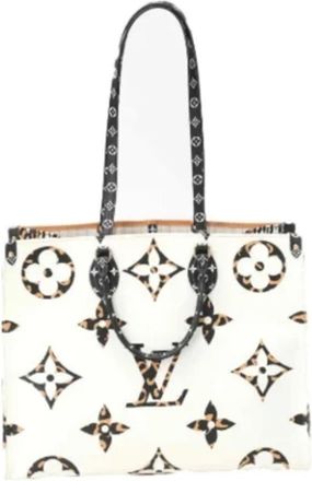 Louis Vuitton Pre-owned Fabric louis-vuitton-bags - Dames - Vintage Shopper - Wit - ONE Size - Vintage