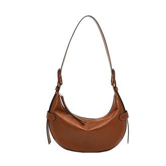 Fossil Womens Harwell Hobo, Brown, Medium