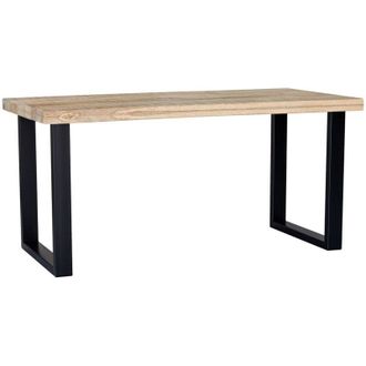 Wanderlust Deco Wanderlust Deco - Mesa De Comedor Rectangular De Mango Natural Y Patas De 160x80x76
