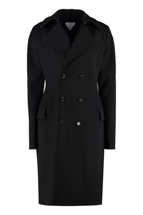 BOTTEGA VENETA コート（その他） 黒系 4103924O0002 BOTTEGA VENETA - BOTTEGA VENETA コート（その他） 34(XXS位