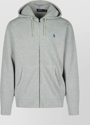 Polo Ralph Lauren hooded cotton sweatshirt pockets