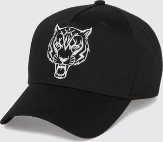 Plein Sport Cappello in cotone con ricamo