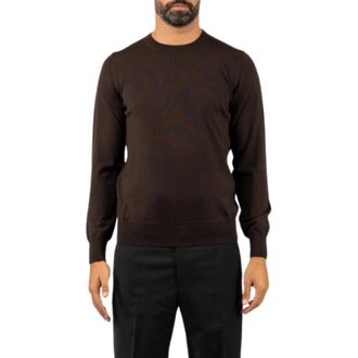 Brooksfield Maglione Girocollo - - Knitwear - Uomo - Marrone - XL