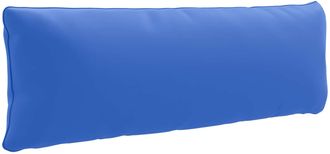 vidaXL Coj&iacute;n De Respaldo De 1 Pieza Putten 100% Poli&eacute;ster Azul Royal Vidaxl