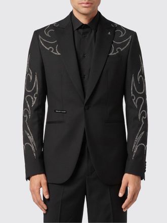 Philipp Plein Blazer Texas in misto lana
