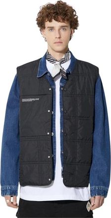 PANGAIA Gewatteerd Vest - Heren - Bodywarmers - Zwart - L - Jassen