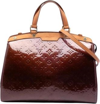 Louis Vuitton Pre-owned Brea MM - Dames - Vintage Handtas - Rood - ONE Size - Leer - Vintage