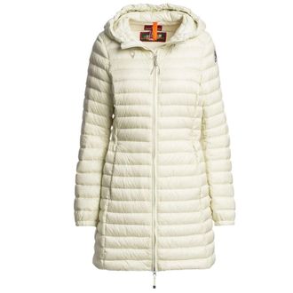 Parajumpers Meredith Mossy Chalk Hooded Down Jacket