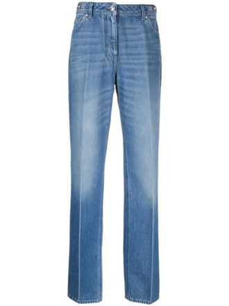Versace Light Blue Straight Leg Denim Jeans
