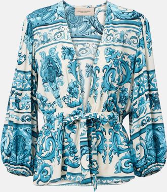 Adriana Degreas Blusa con stampa