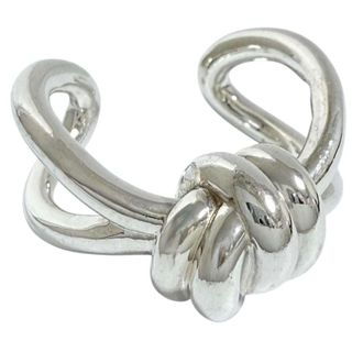 Bottega Veneta Silver Silver 925 Band Ring (Pre-Owned)
