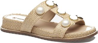 Johnston & Murphy Womens Chandler Embellished Slide