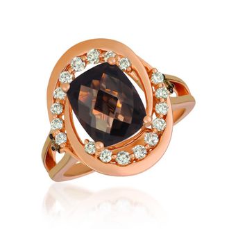 Le Vian Ladies Nude Diamonds Rings set in 14K Strawberry Gold