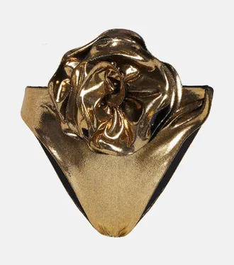 Magda Butrym Slip bikini Corsage a vita alta