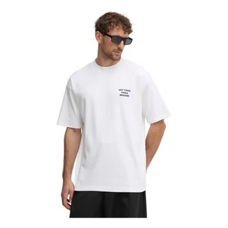 Dr&ocirc;le de Monsieur Tops, Heren, Wit, 2Xl, Katoen, Le T-Shirt Slogan