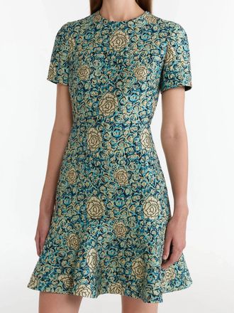 Saloni Min D Mini Dress In Callaina