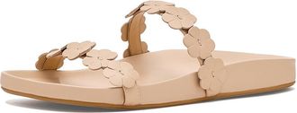 Badgley Mischka Waterbury Womens Sandals Nude Leather : 8.5 M