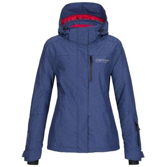 Deproc Winterjacke DEPROC ACTIVE VANCOUVER Ski Women, Damen, Gr. 36/38 (M), blau (navy), 75% Polyamid 25% Polyester, tailliert, mit Daumenl&ouml;chern,mit Schneef
