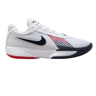 Nike Zoom GT Cut Low-sportschoenen voor heren (Wit, Marine, Rood)
