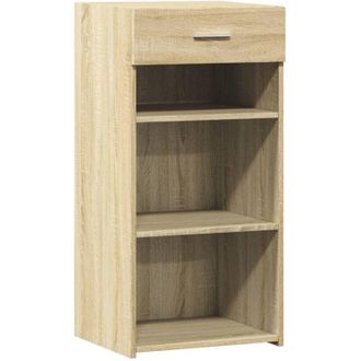 vidaXL Vidaxl - Aparador madera de ingeniería roble Sonoma 45x42,5x93 cm