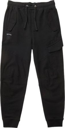 Blauer Zwarte Katoenen Morrow Broek - Heren - Sweatpants - Zwart - XL - Katoen - Broeken