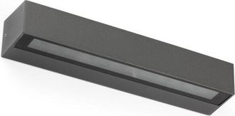 Faro Barcelona Doro-13 Led Aplique De Pared Gris Oscuro 71904