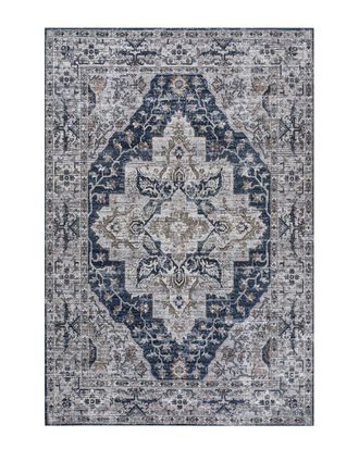 Jonathan Y Designs Jonathan Y Didim Boho Gray Medallion Machine-Washable Chenille Rug