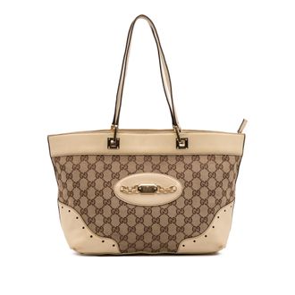 Gucci Gg Monogram Canvas Schoudertas