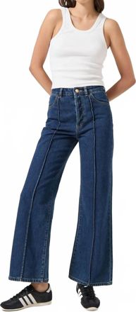 Rolla's Sailor Scoop Jeans In Pacific Blue