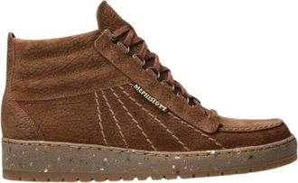 Mephisto Rainbow Mid Heren Enkellaars - Heren - Veterlaarzen - Bruin - 47 EU - Su&egrave;de - Schoenen