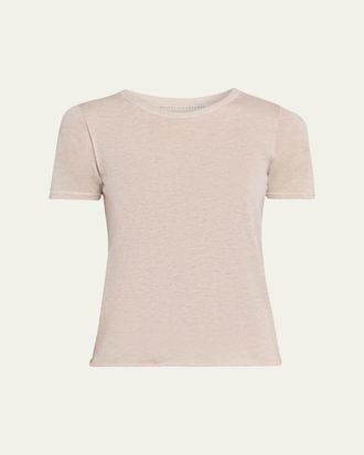 Majestic Filatures Machine Washable Cashmere Crewneck T-Shirt