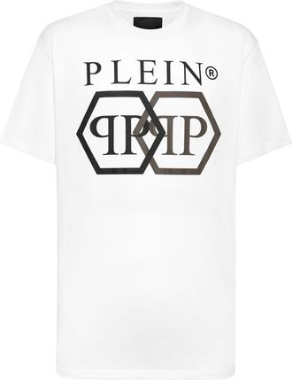 Philipp Plein T-shirt Round Neck SS Stones Hexagon