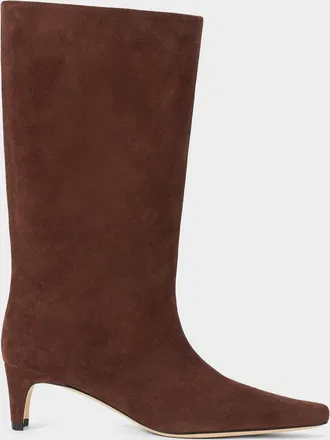 Staud Wally 55MM Suede Boots