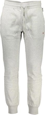 Napapijri Grijze Sport Fleece Broek met Logo - Heren - Sweatpants - Grijs - 2XL - Broeken
