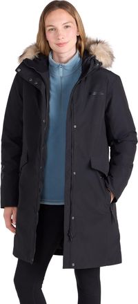 Mountain Warehouse Marlow Womens Extreme Down Waterproof Parka Black Womens Size 12