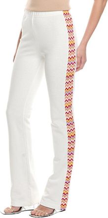 M Missoni Zig Zag Patterned Wide-Leg Pant