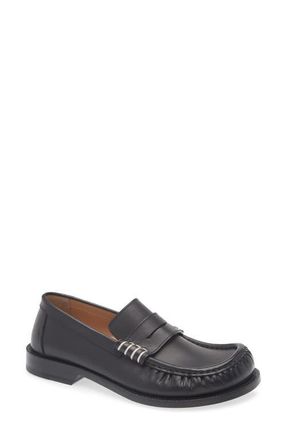 J.W.Anderson Penny Loafer in Black 999 at Nordstrom, Size 9.5Us