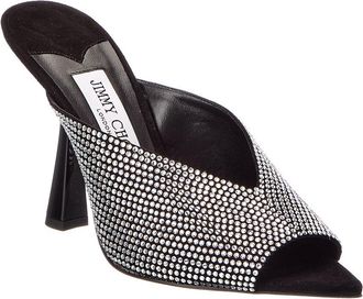 Jimmy Choo London Maryanne 100 Suede Sandal