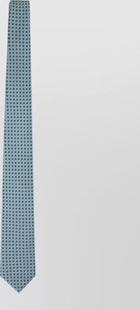 Brioni silk geometric-jacquard tie