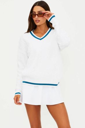 Beach Riot Montana Relaxed Sweater In Birdie Blue