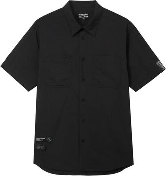 Izzue Camicia Utility a maniche corte - Nero