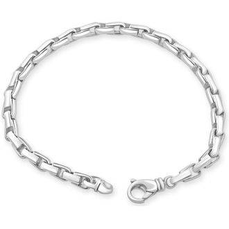 Pompeii3 Mens 14k Gold (26gram) or Platinum (42gram) 5mm Link Bracelet 9