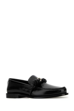 Jil Sander J15wr0029p7593 001 Black Mocassini Loafers
