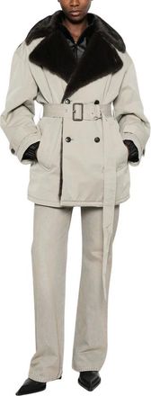 Alexander Wang Dames, Mantels, Beige, Maat: XS