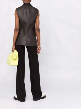Ferragamo Leather-Vest