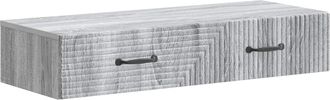 vidaXL Mesa Lateral Montada En La Pared 87,5 X 34,5 X 17 Cm Vidaxl