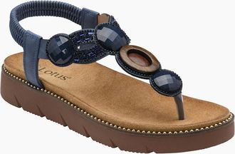 Lotus Womens Alcina Womens Sandals - Navy - Size: 3