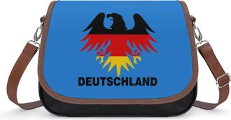 Generic Deutschland Germany Flag Fashion Womens Crossbody Bags Novelty Handbag Shoulder Bag Purse