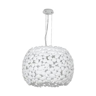 Netlighting DIONISO 5 Light Pendant Ceiling Light White 65x40.5cm | Size: 65x40.5 cm
