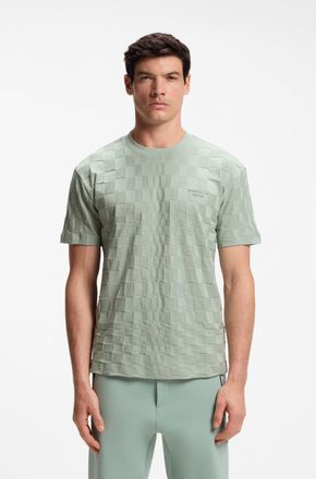 Boss Green by Hugo Boss T-Shirt BOSS GREEN Porsche Spirit 70 Capsule Collection, Herren, Gr. XXL, open gr&uuml;n357, Single Jersey, Obermaterial: 100% Baumwolle, unifarben, relaxe